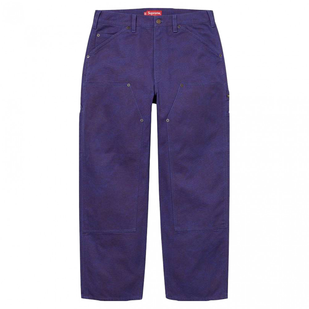 Supreme Canvas Double Knee Painter Pant (Blue/Purple)