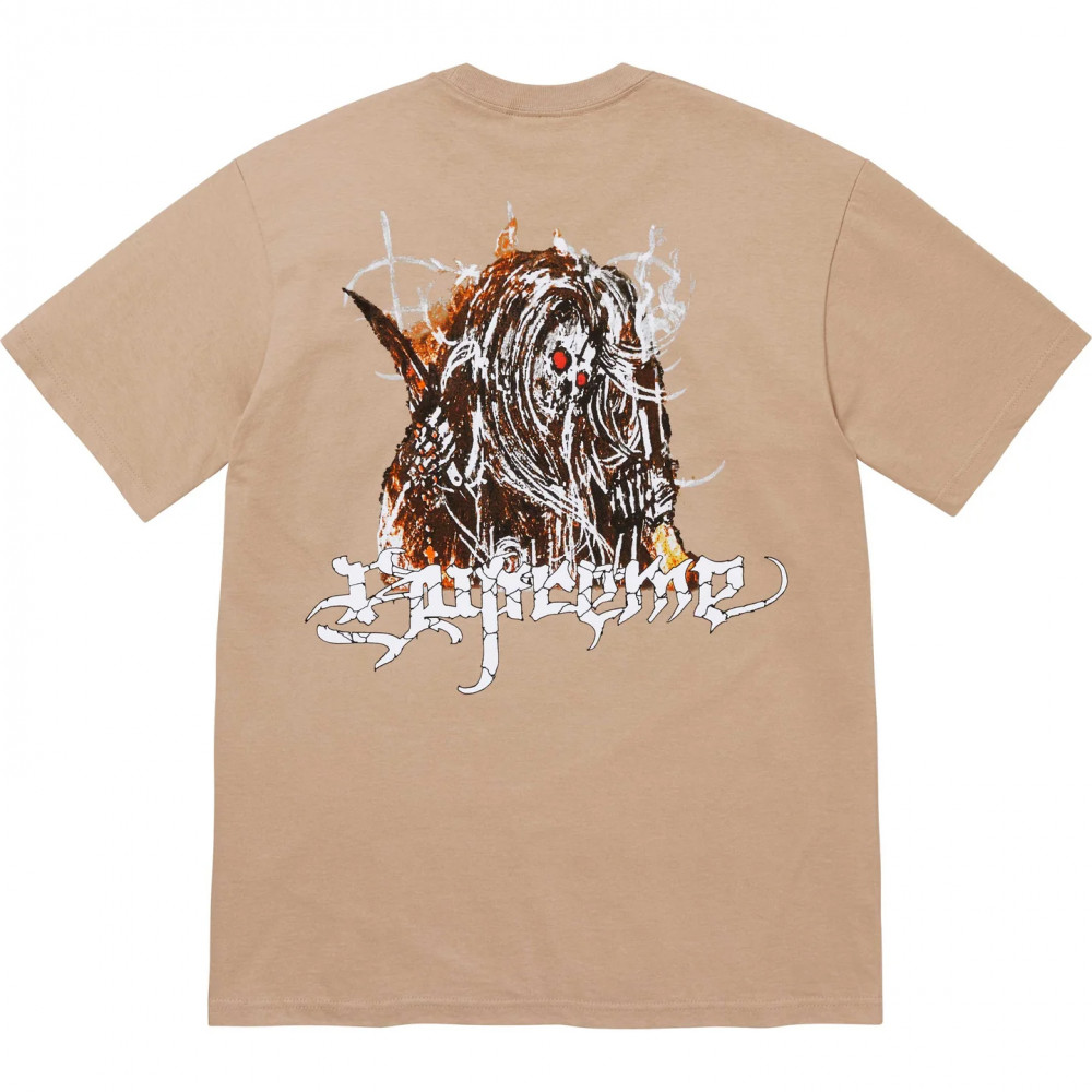 Supreme Satan Tee (Khaki)