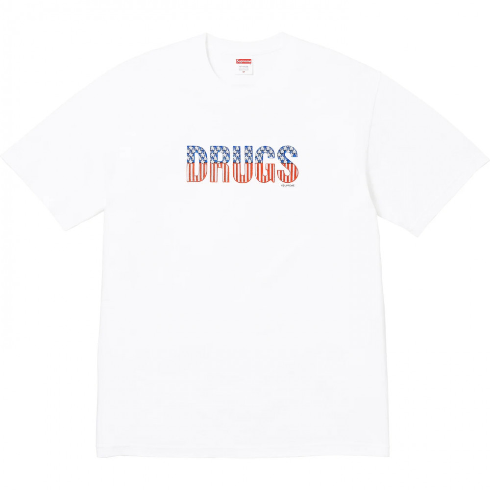 Supreme Drugs Tee (White)