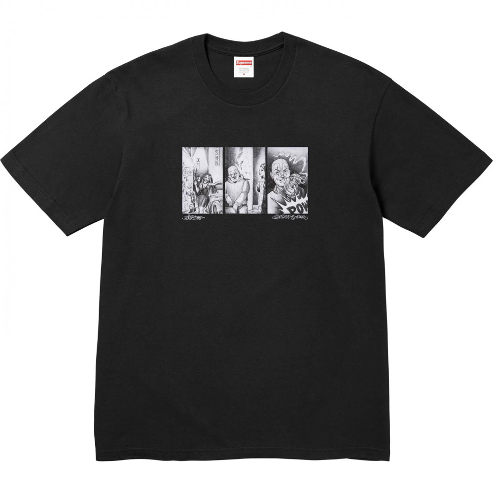 Supreme Mr. Cartoon Pow Tee (Black)