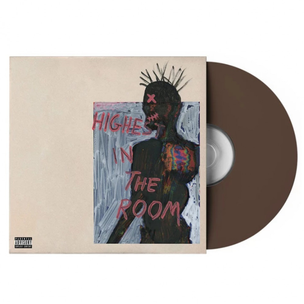 Travis Scott Highest In The Room Cover II CD (Beige)