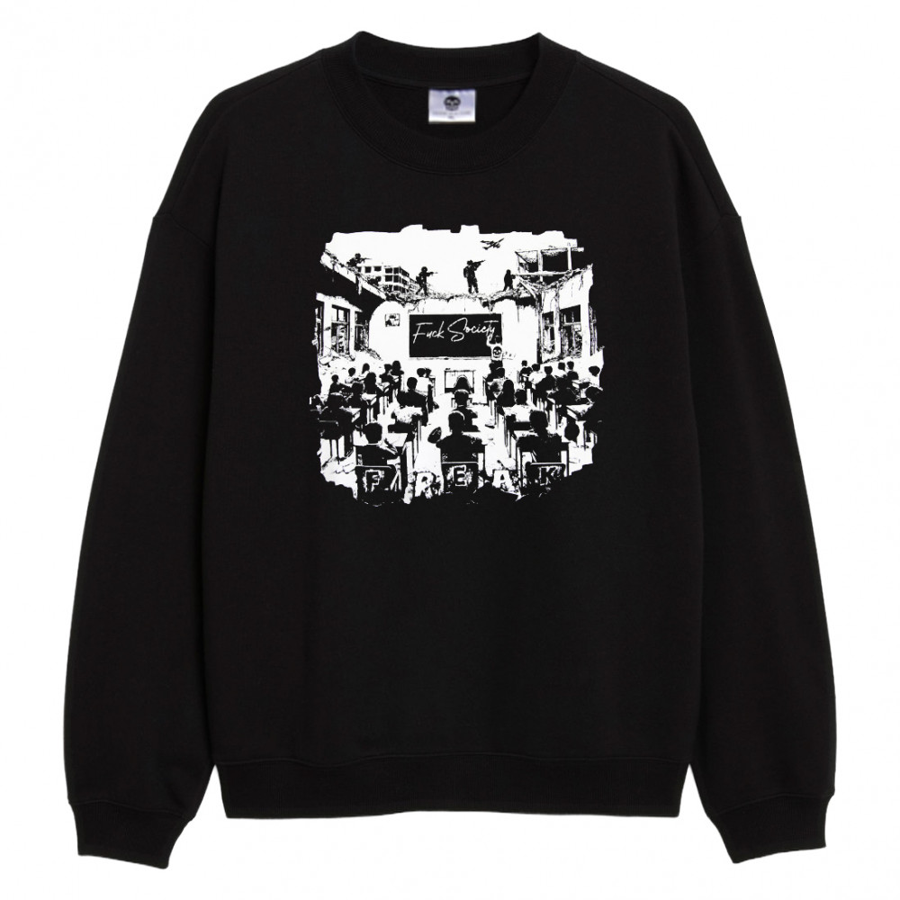 Freak Fsociety Crewneck (Black)