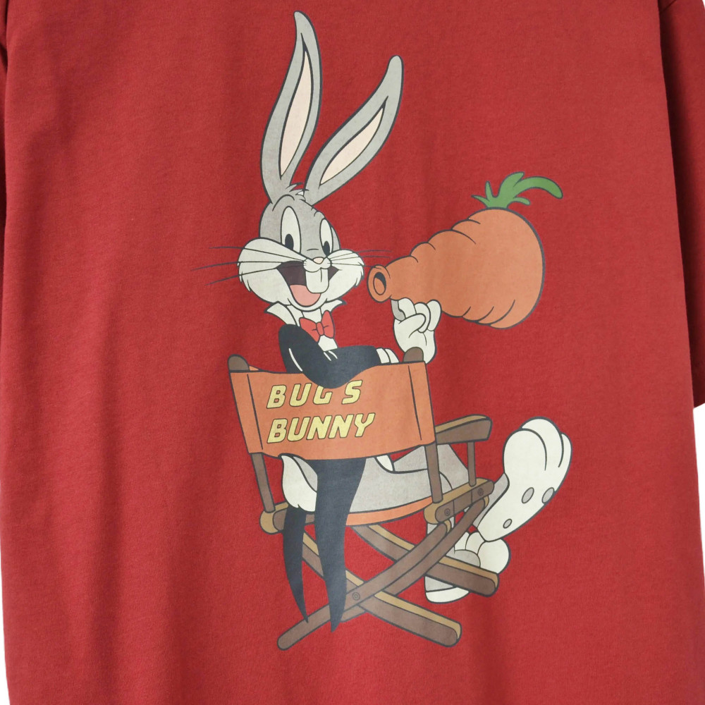 Looney Toons x Uniqlo Buggs Director Tee (Red)