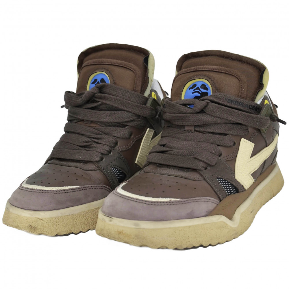 Off-White New Sponge Mid Top (Brown)