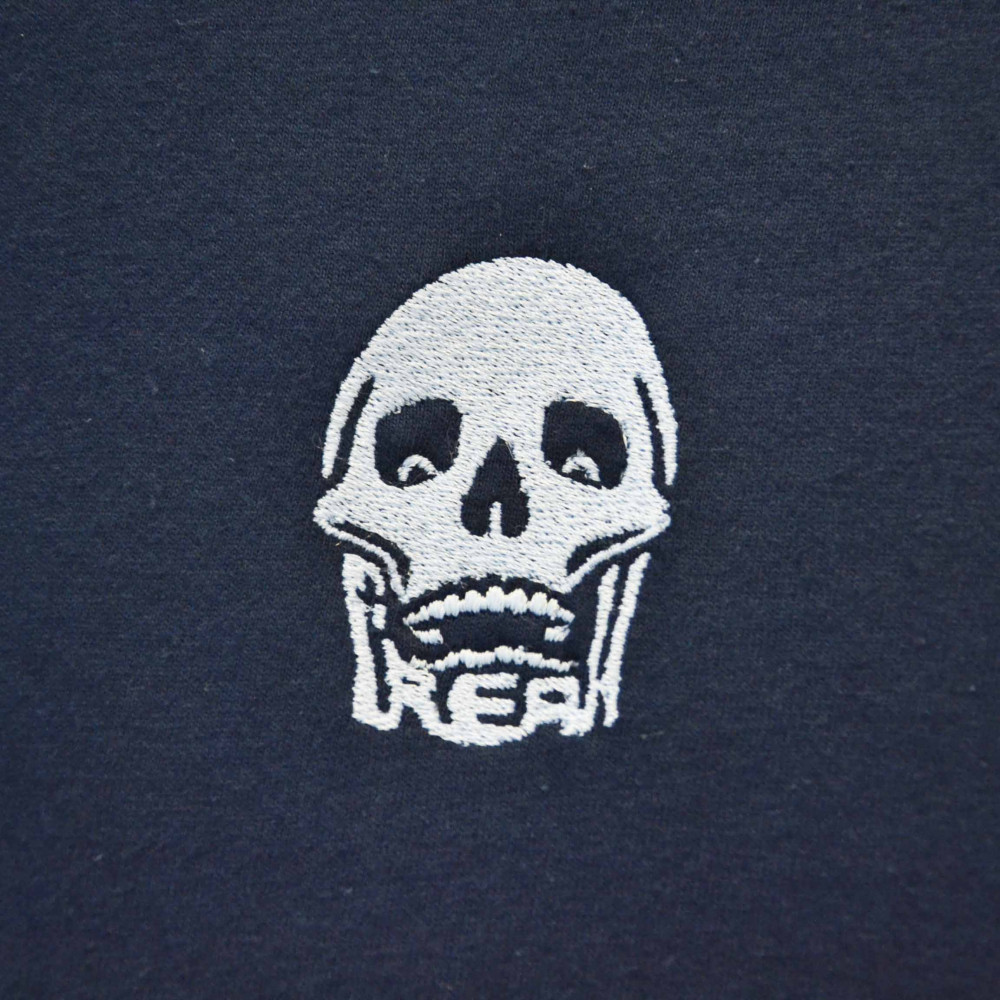 Freak Emroided Blue Logo Tee (Navy)