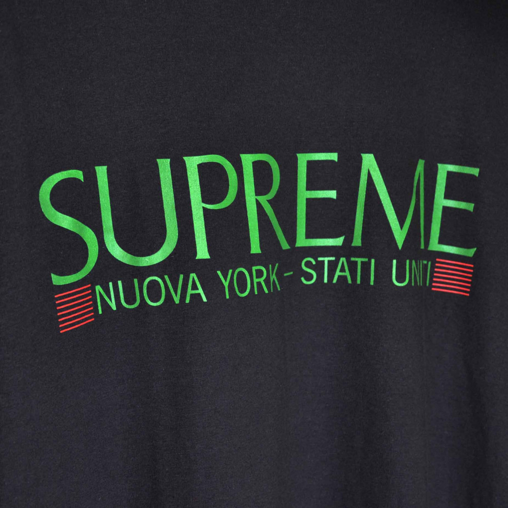 Supreme Nuova York Tee (Black)