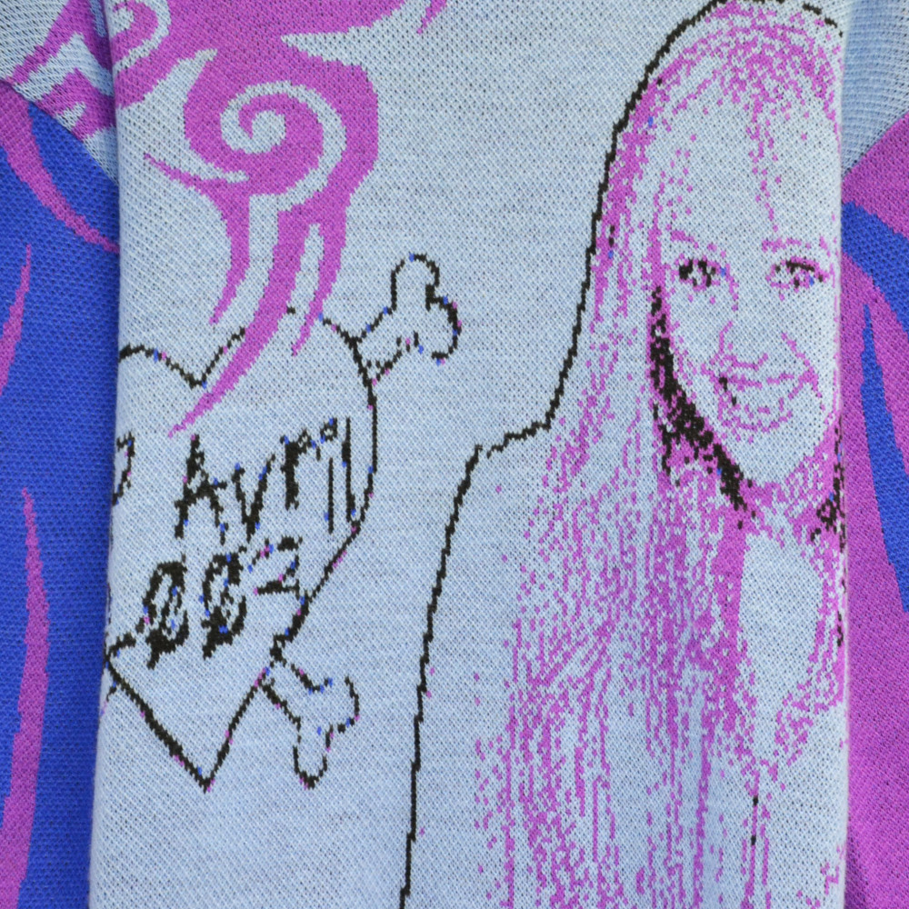 Branislav Dekrét Avril Knitted Sweater (Purple)