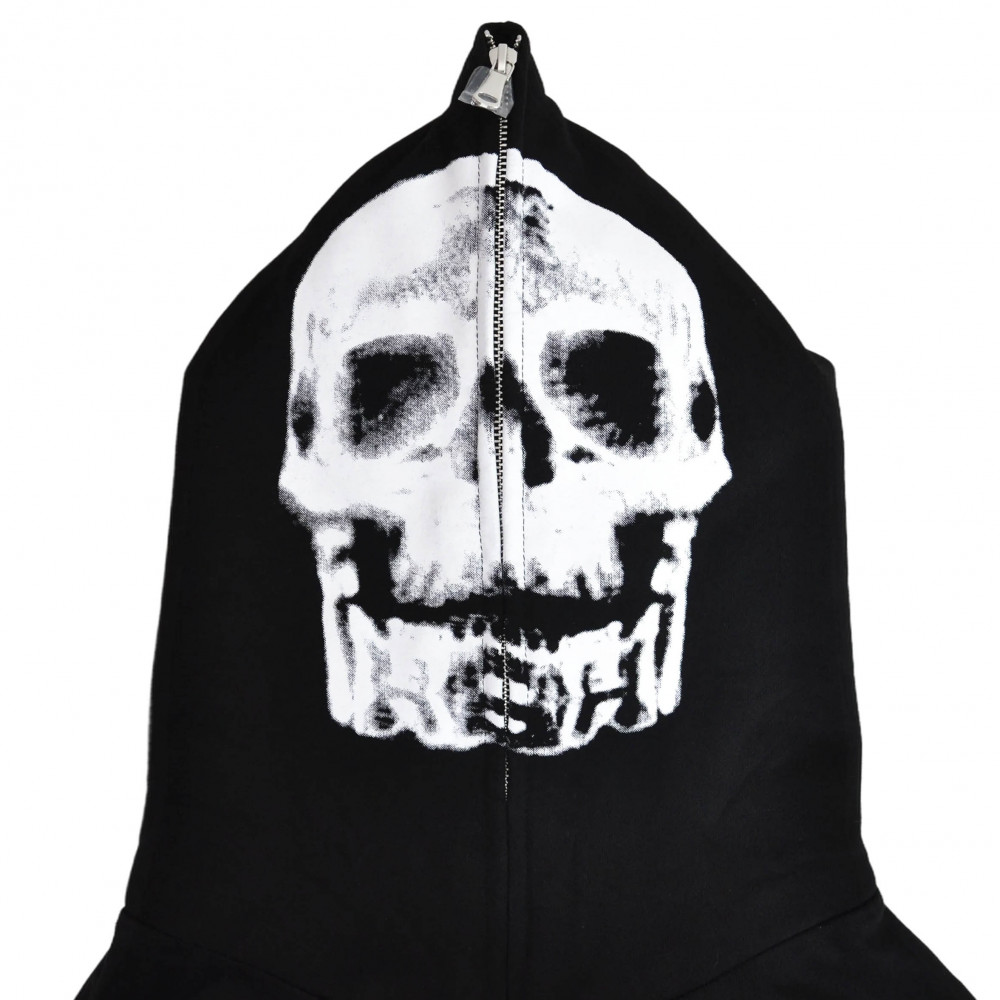 Freak Skeleton Full Zip Hoodie (Black)