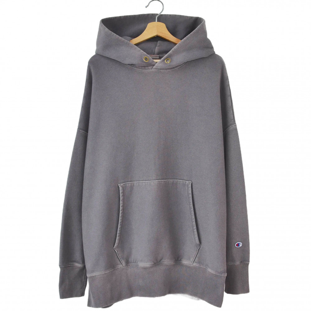 Champion Reverse Weave Hoodie (Washed Grey)