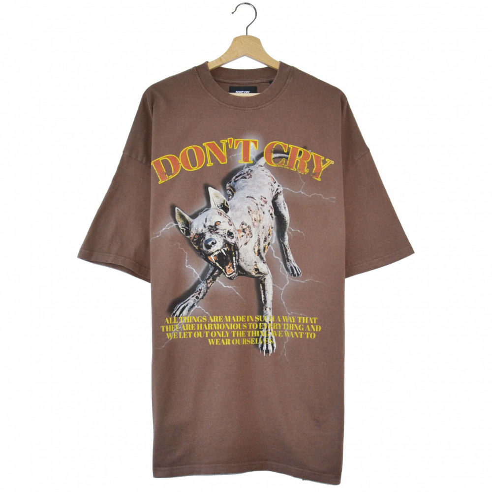 Don't Cry Barking Dog Tee (Vintage Brown)