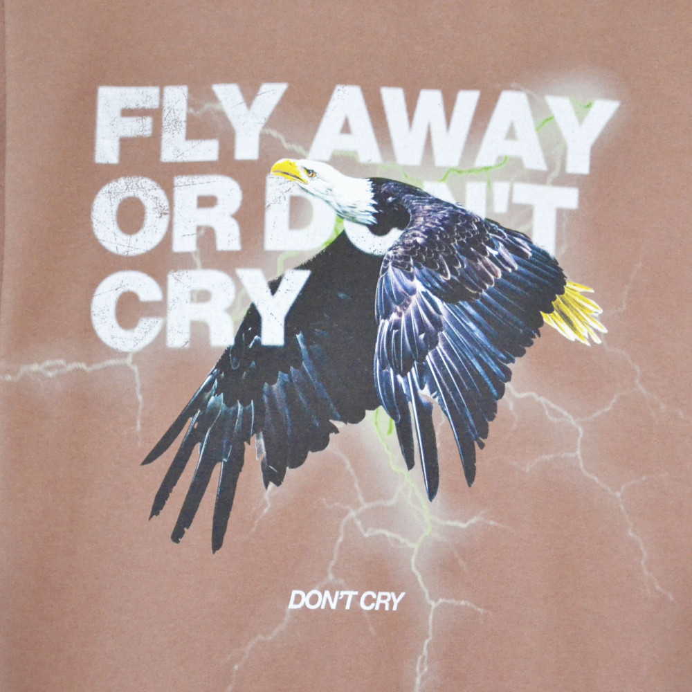 Don't Cry Eagle Tee (Vintage Brown)