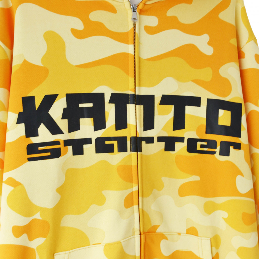 Kanto Starter Char Hoodie (Orange Camo)