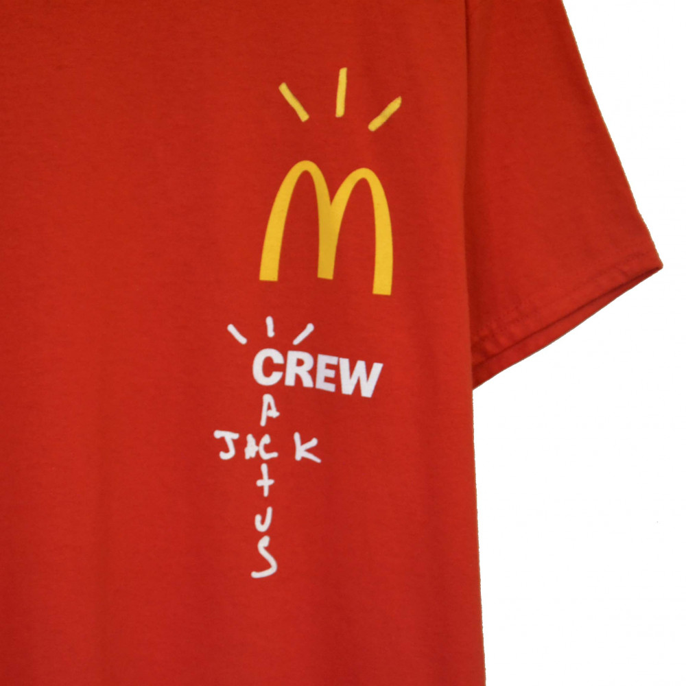 Travis Scott x McDonald's Crew Tee (Red)