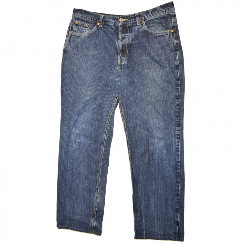 Evisu Embroidered 9-Pocket Jeans (Blue)