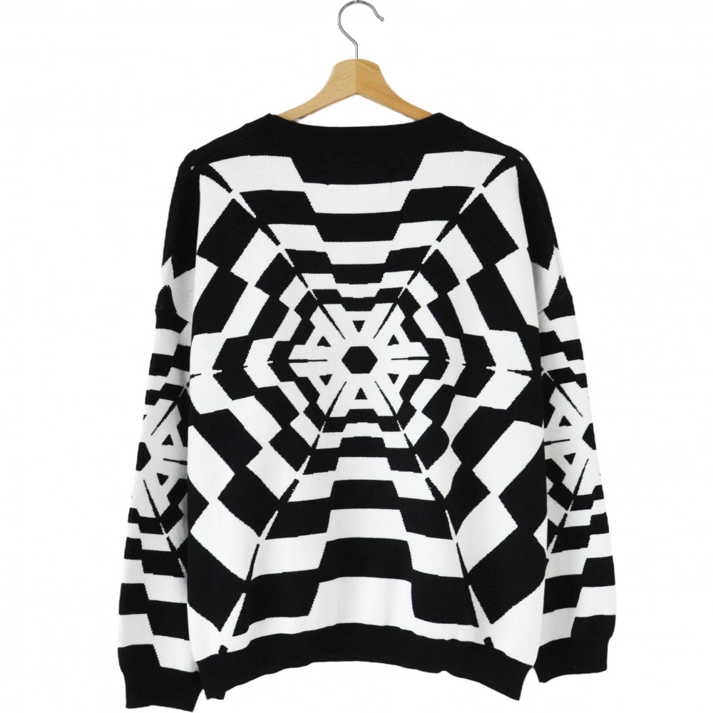 Alure Lost Sweater (Black/White)