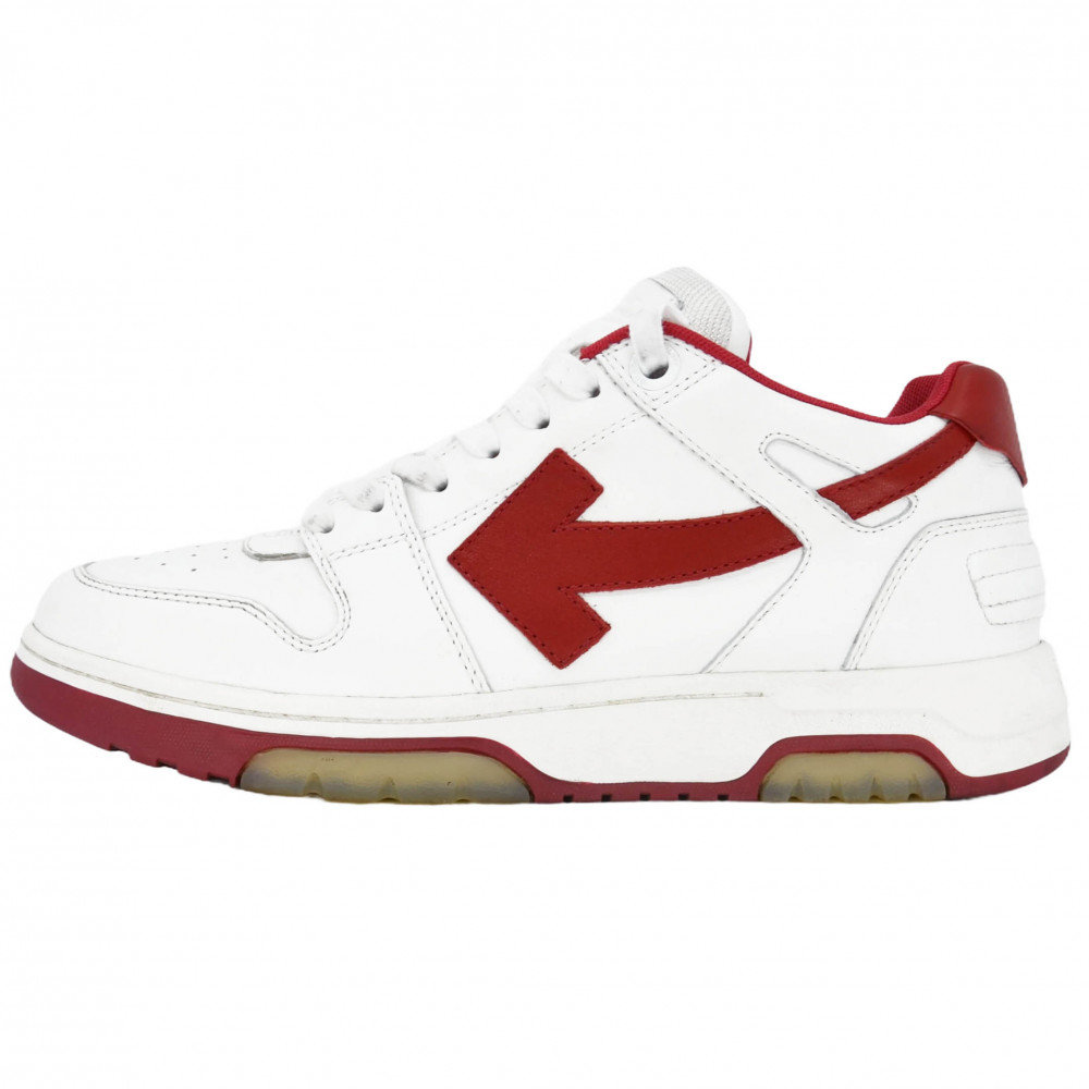 Off-White Out of Office Low (White/Red)