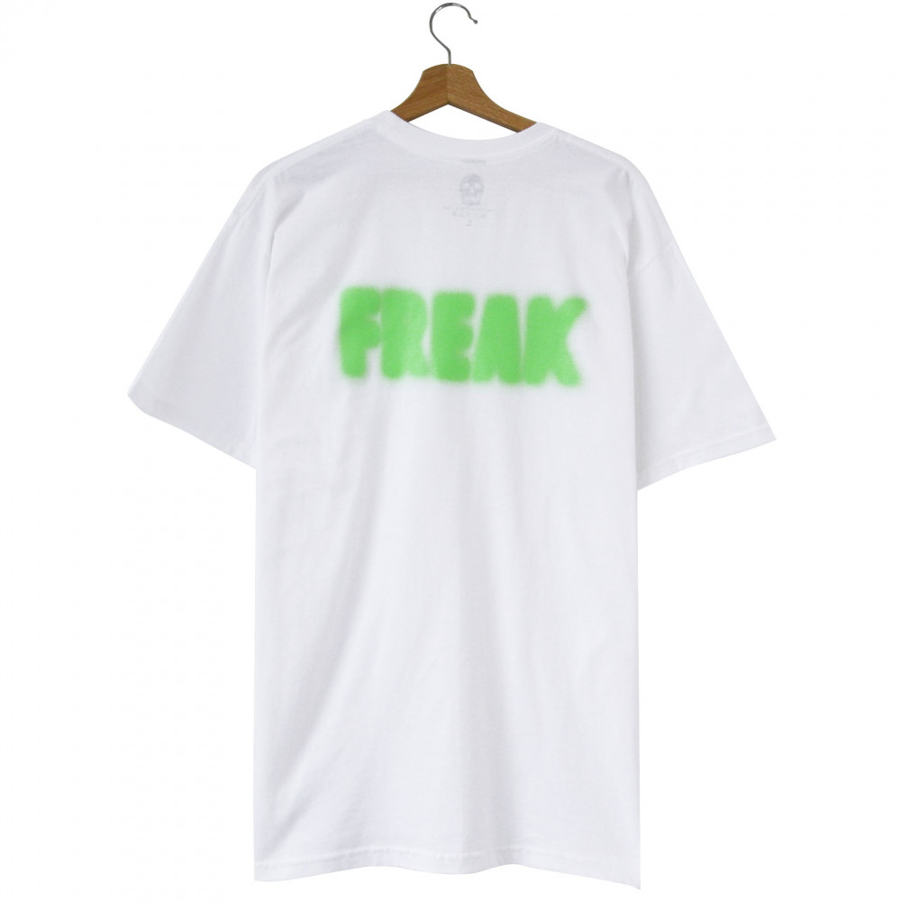 Freak Blurred Logo Tee (White)