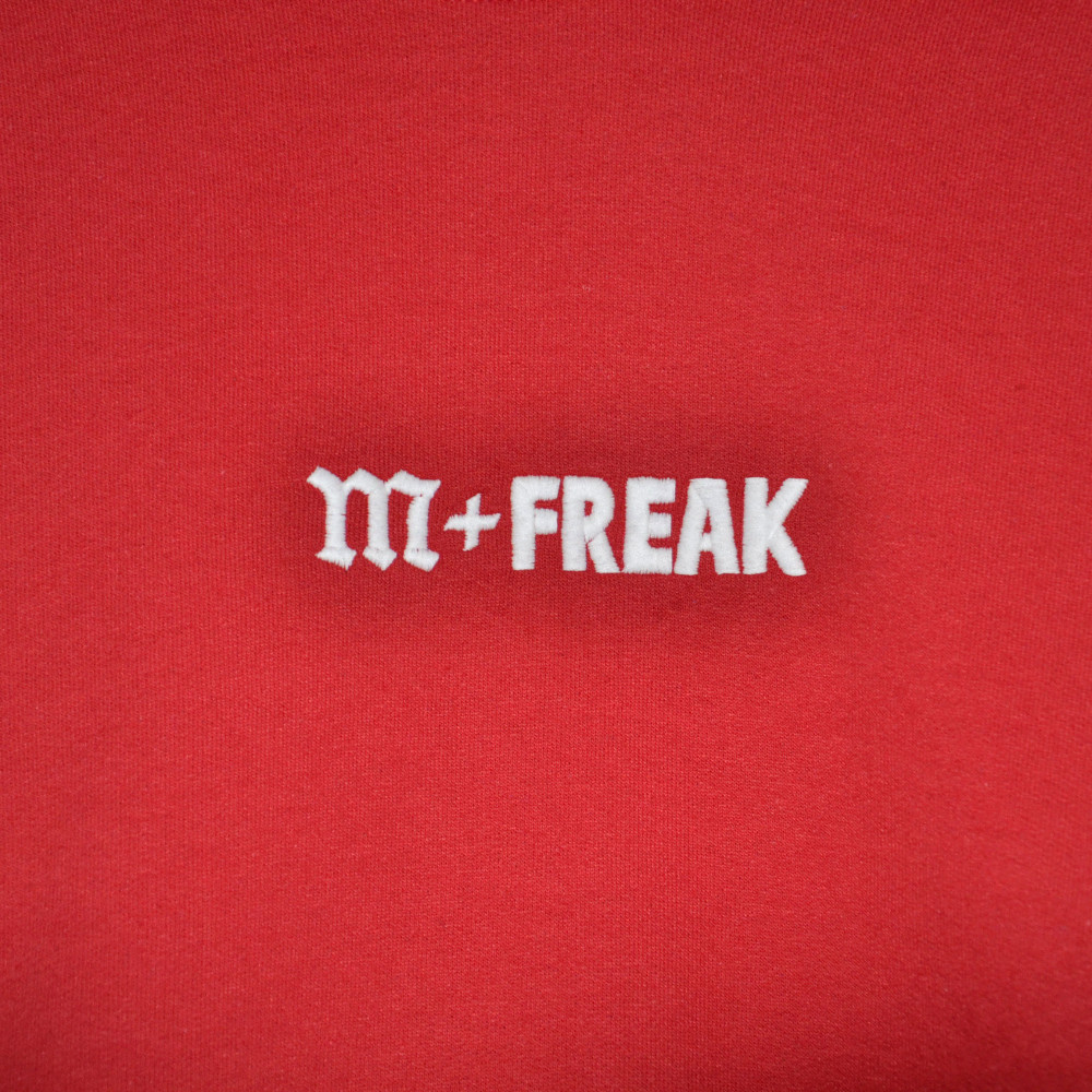 Freak x M+ Logo Hoodie (Red)