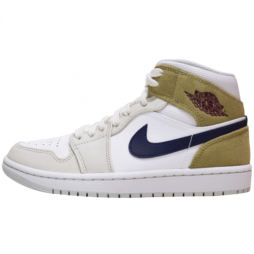 Nike Air Jordan 1 Mid (Tan/Suede)