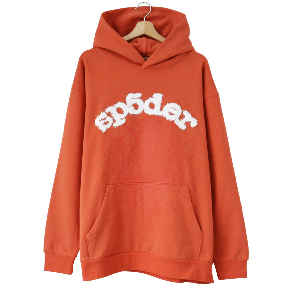 Sp5der Websuit Hoodie (Orange)