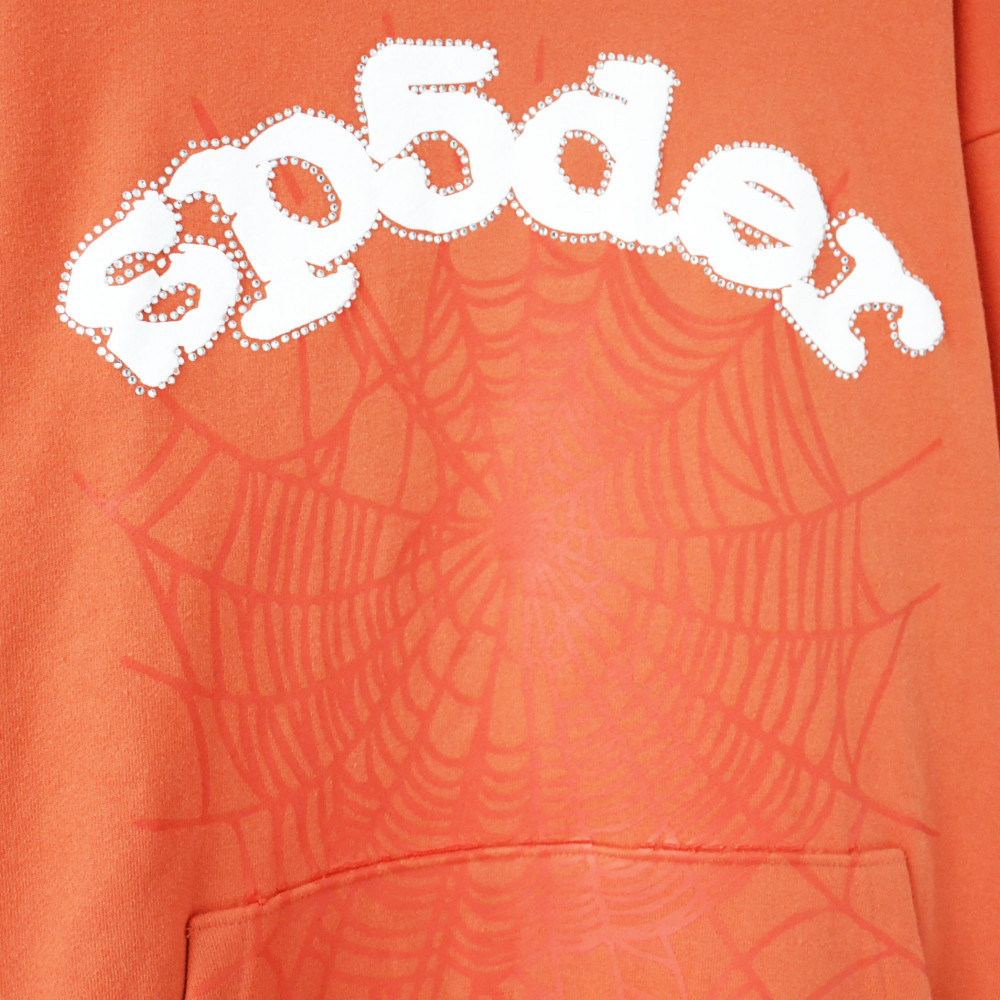 Sp5der Websuit Hoodie (Orange)