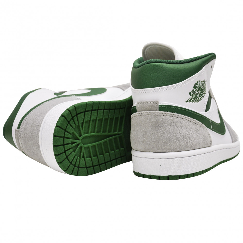 Nike Air Jordan 1 Mid (Green/Grey)