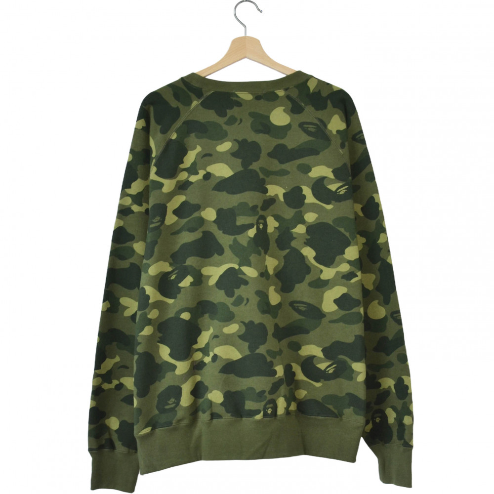 Bape Camo Crystal Sweatshirt (Green)