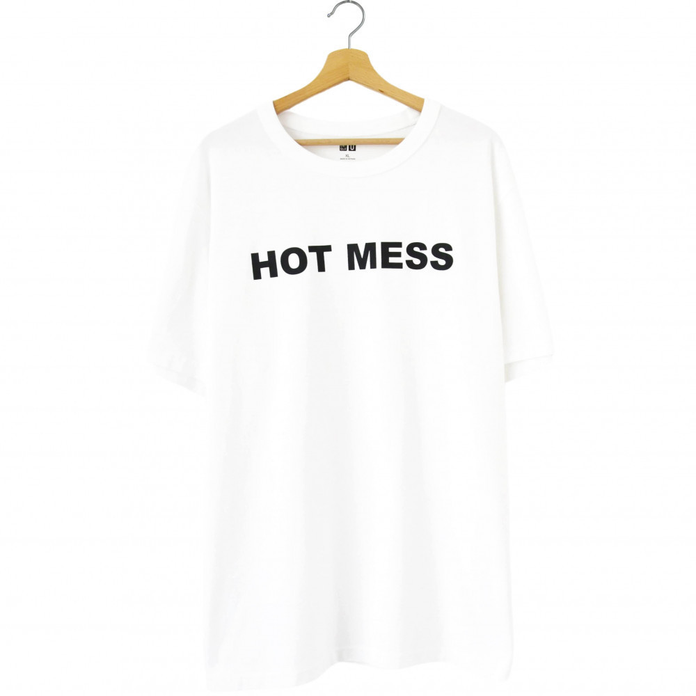 MESS Hot Mess Tee (White)
