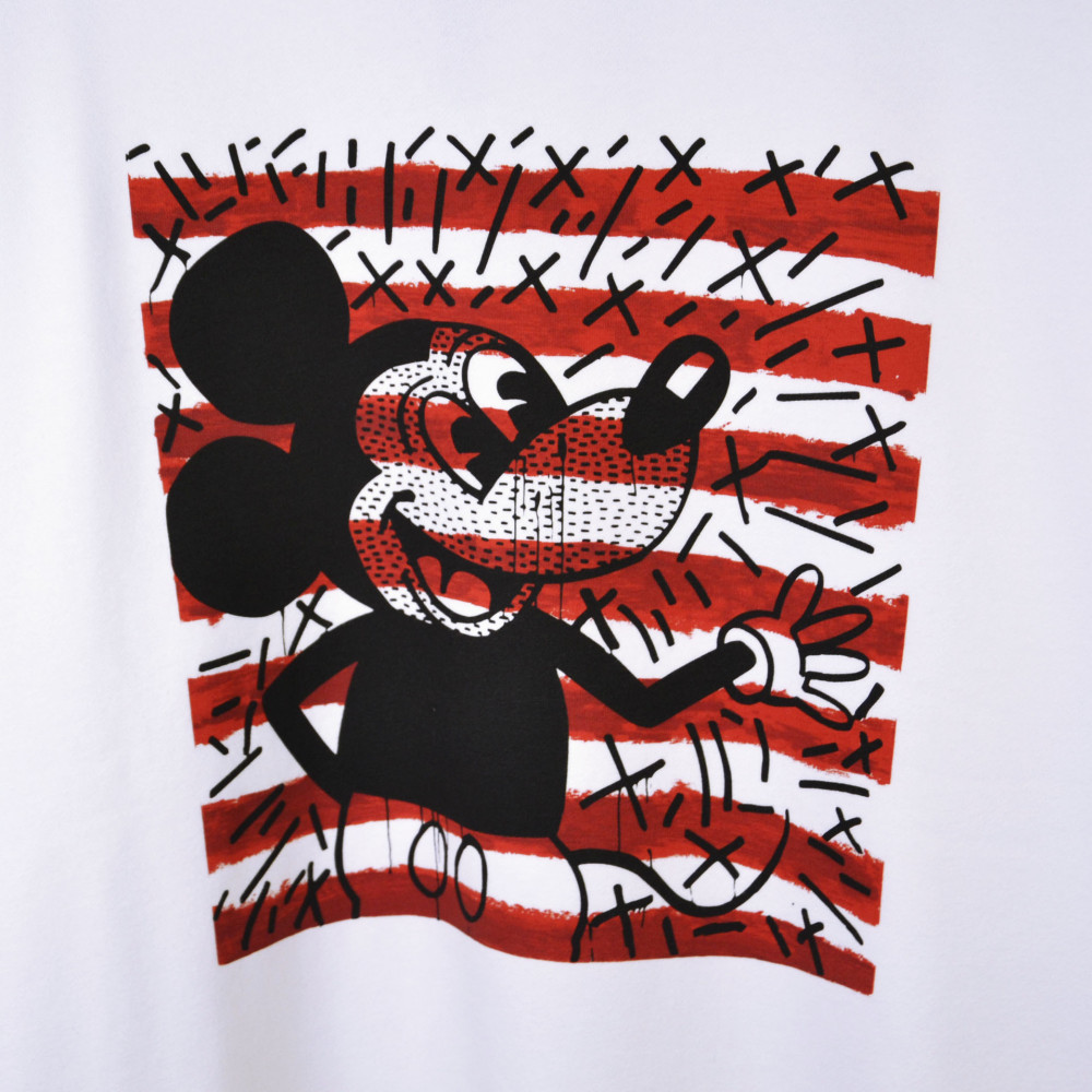 Keith Haring x Uniqlo Mickey Mouse Crewneck (White)