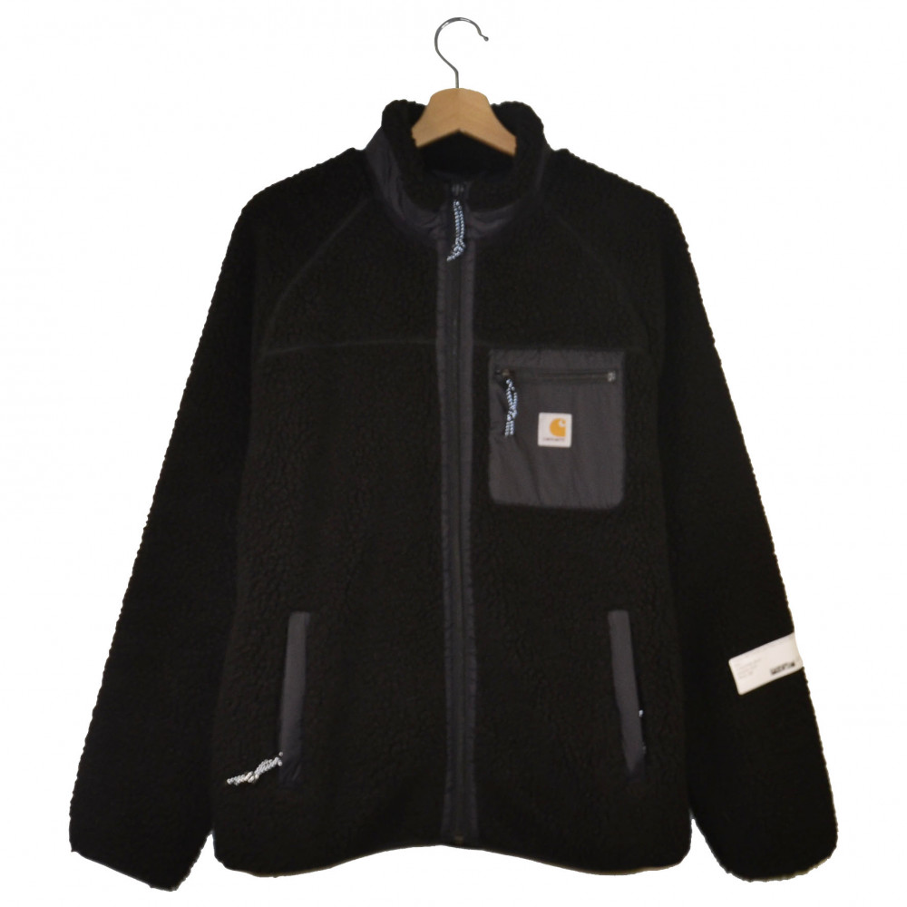 Carhartt WIP Prentis Liner Fleece Jacket (Black)