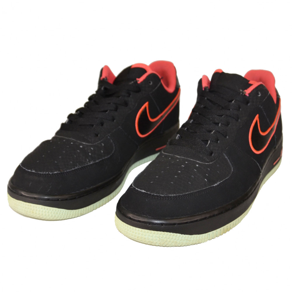 Nike Air Force 1 Yeezy (Black/Red/Mint)
