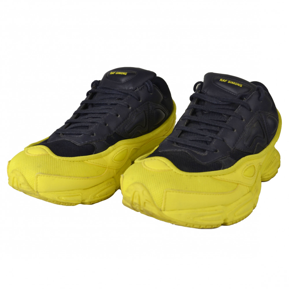 adidas x Raf Simons Ozweego (Navy/Yellow)