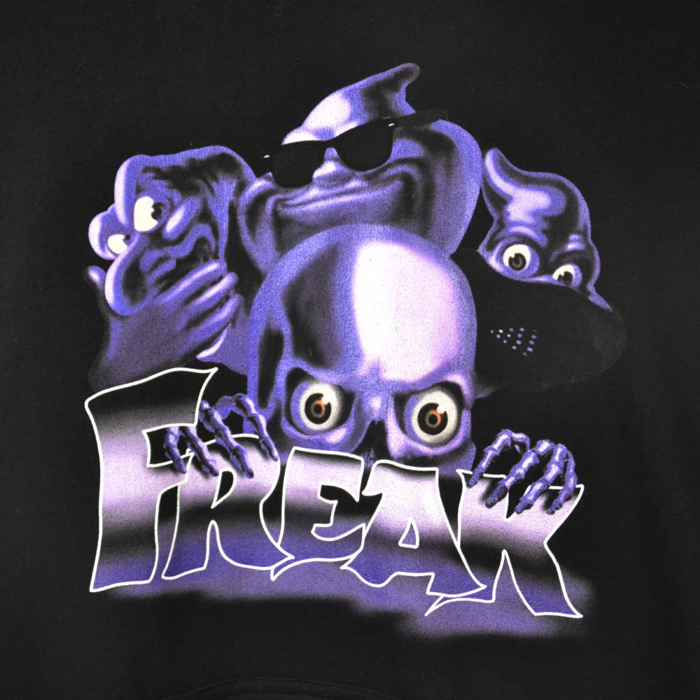 Freak Ghost Hoodie (Black)