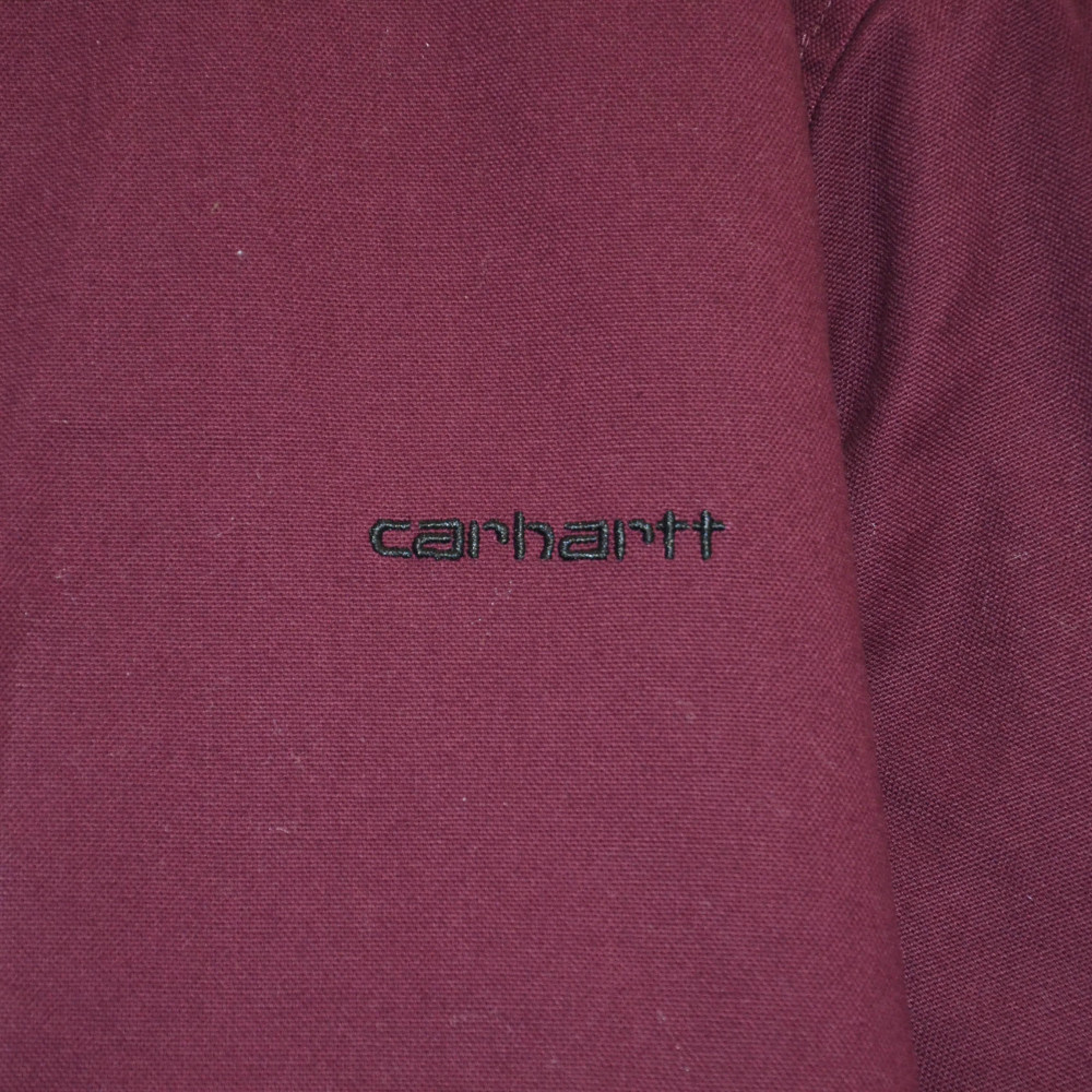 Carhartt WIP Canvas Coaches Jacket (Merlot)