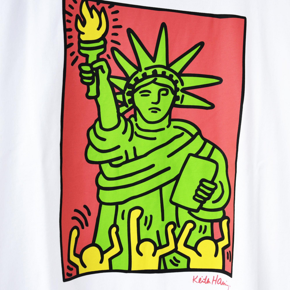 Keith Haring x Uniqlo Statue Of Liberty Tee (White)