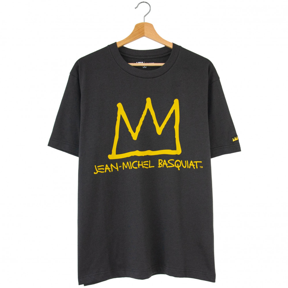 Jean-Michel Basquiat x Uniqlo Big Crown Tee (Grey)
