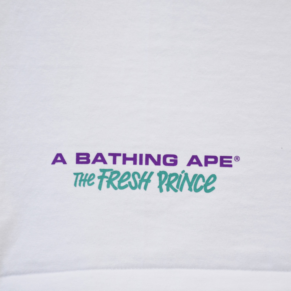 BAPE x The Fresh Prince Tee (White)