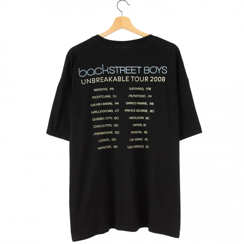 Backstreet Boys Unbreakable Tour Tee (Black)