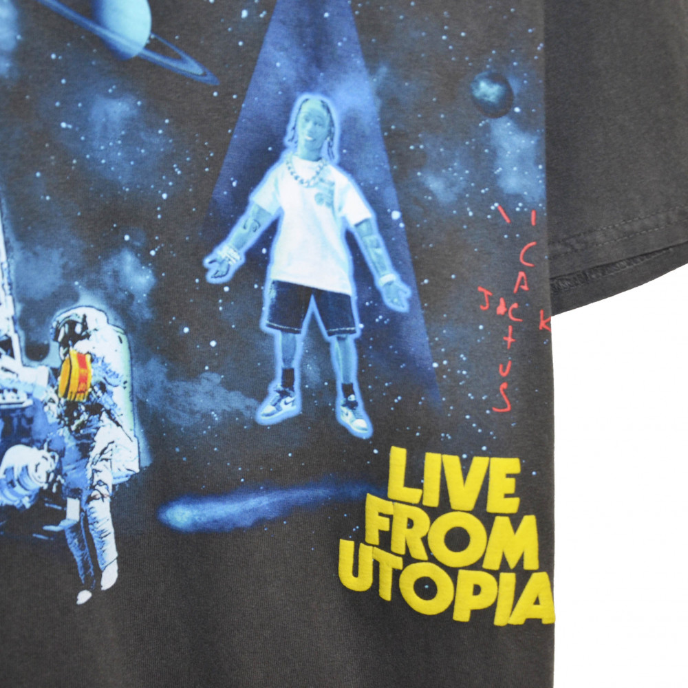 Travis Scott x McDonald Live From Utopia Tee (Grey)