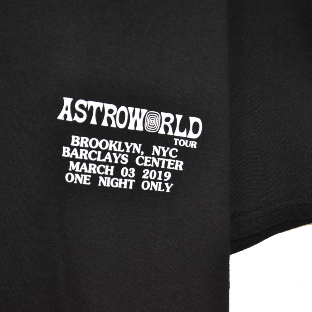 Travis Scott Astroworld Barclays Exclusive Pig T-Shirt Black