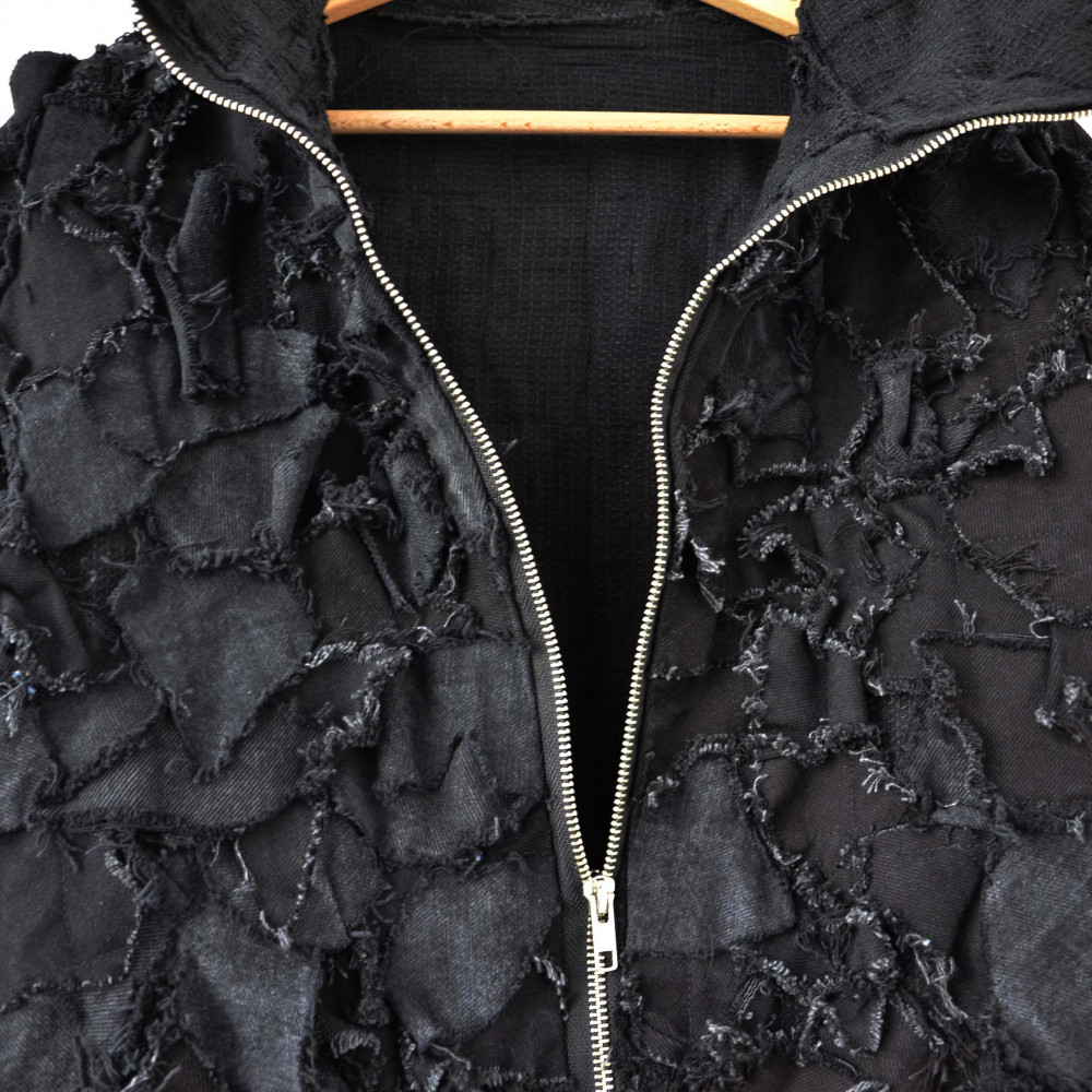 Brunclothing Scrap Denim Jacket (Black)