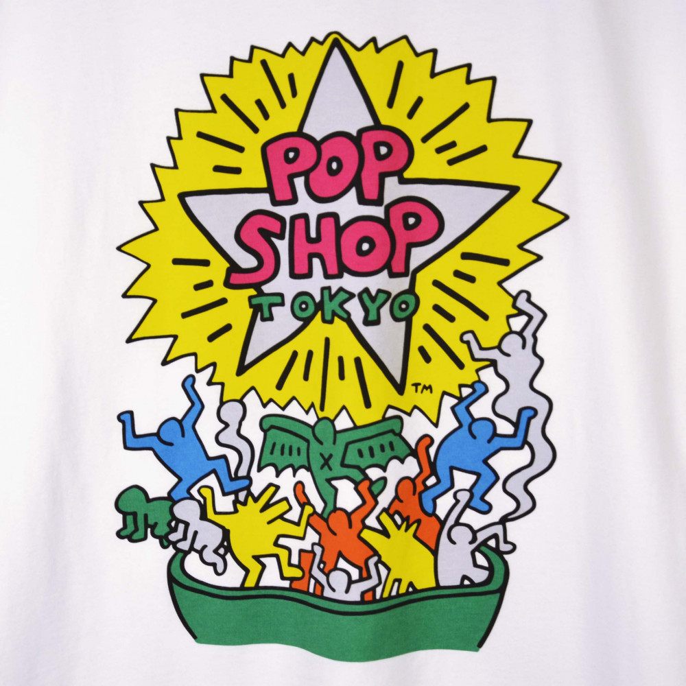 Keith Haring x Uniqlo Tokyo Pop Shop Tee (White)