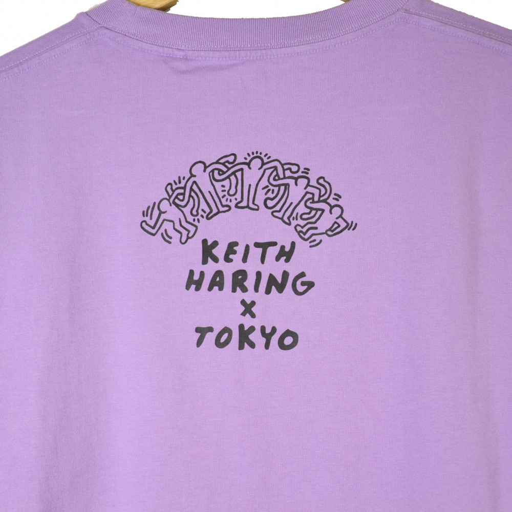 Keith Haring x Uniqlo Tokyo Organ Zaka Tee (Pink)