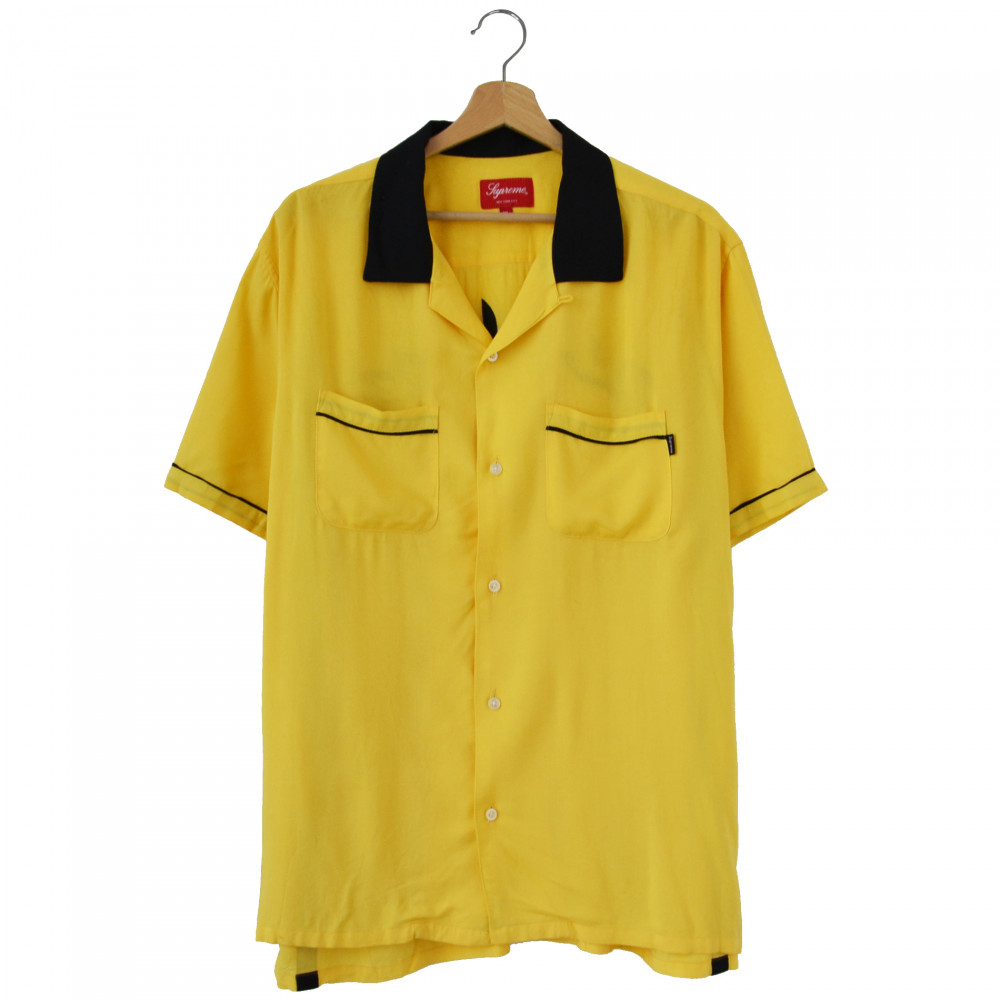 Supreme Playboy Bowling Shirt (Yellow)