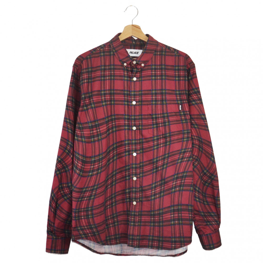 Palace Lumber Waved Shirt (Red)