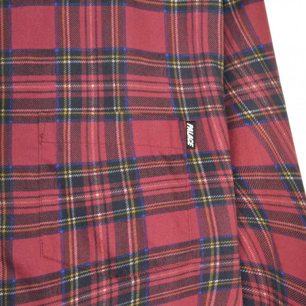 Palace Lumber Waved Shirt (Red)