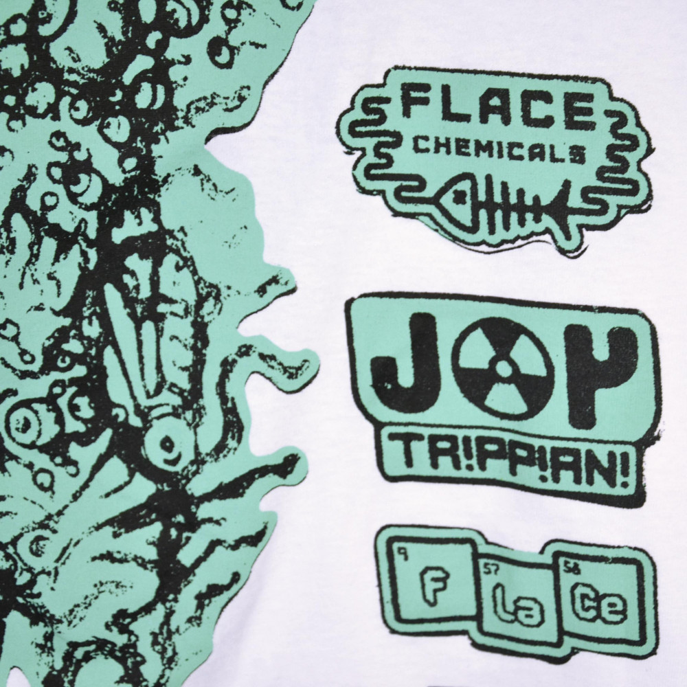 Flace x Joy Trippiani Box Logo Tee (White)