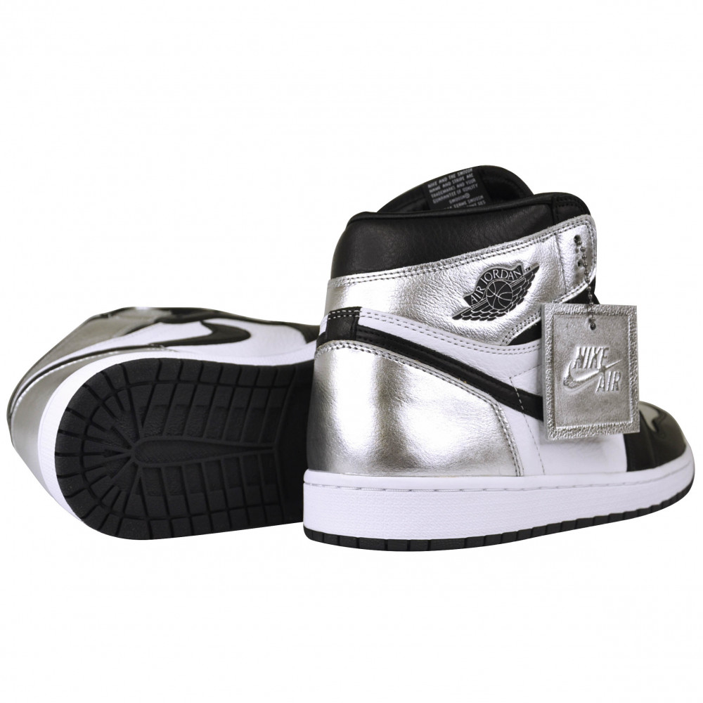 Nike Air Jordan 1 High (Silver Toe)
