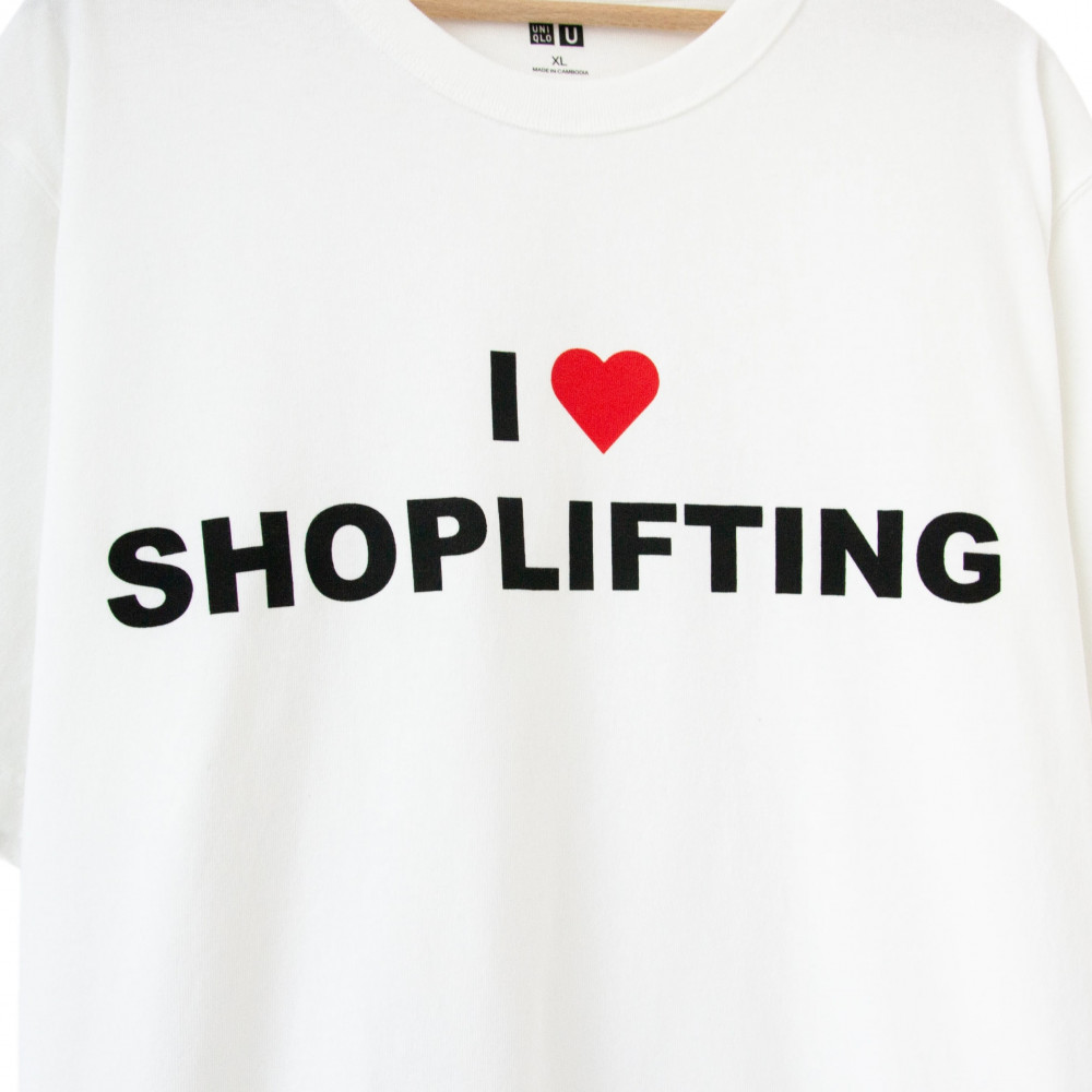 MESS Shoplifting Tee (White)