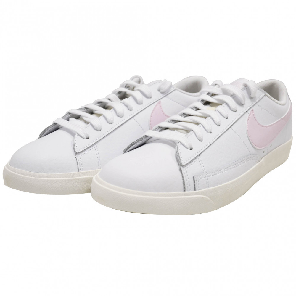 Nike Blazer Low WMNS Leather (White/Pink Foam)